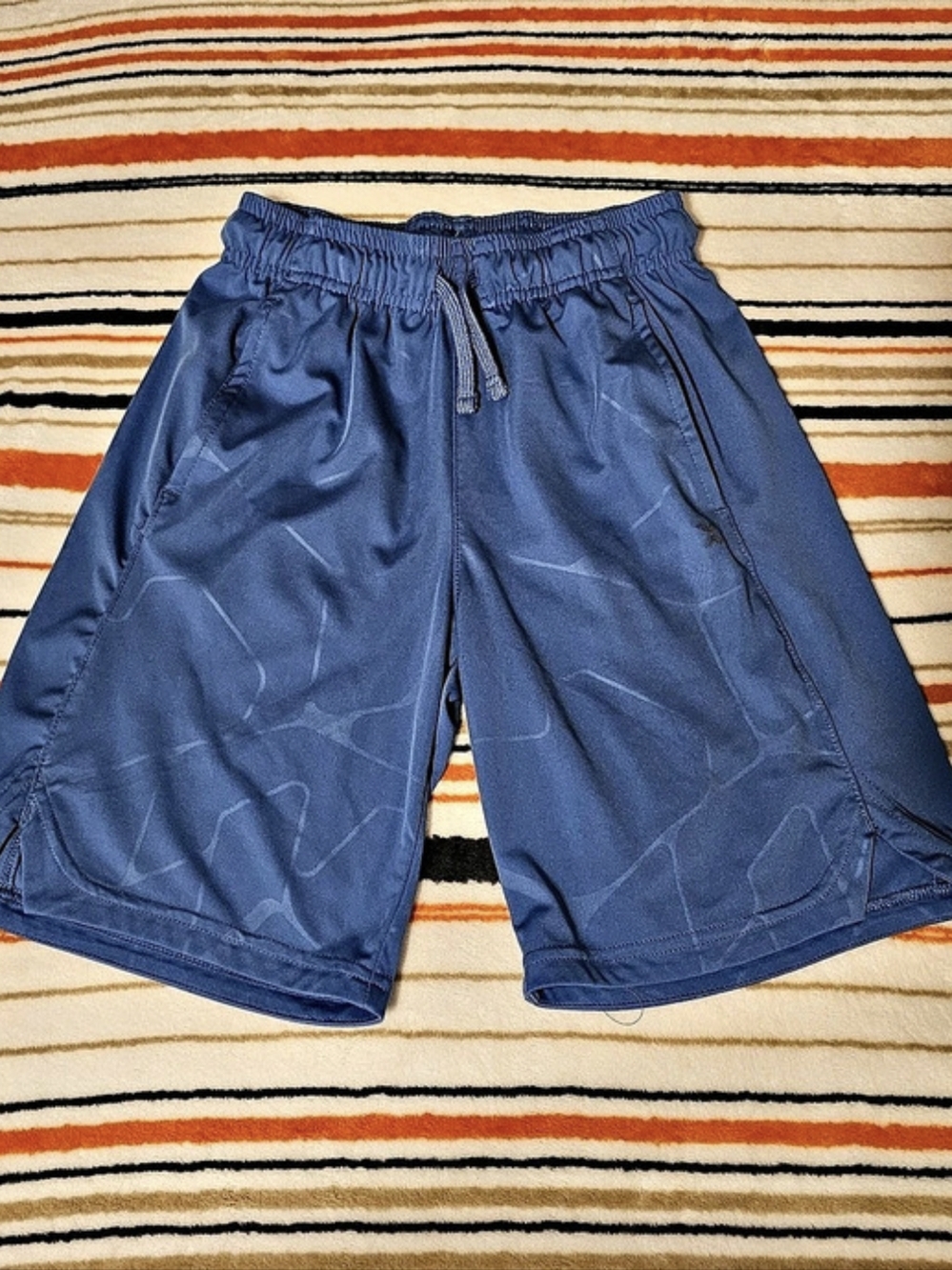 Xersion Quick-Dri Athletic Shorts Blue Small